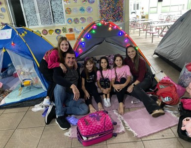 Acampamento Feminino dos 5º Anos no Colégio São Luiz em 2024